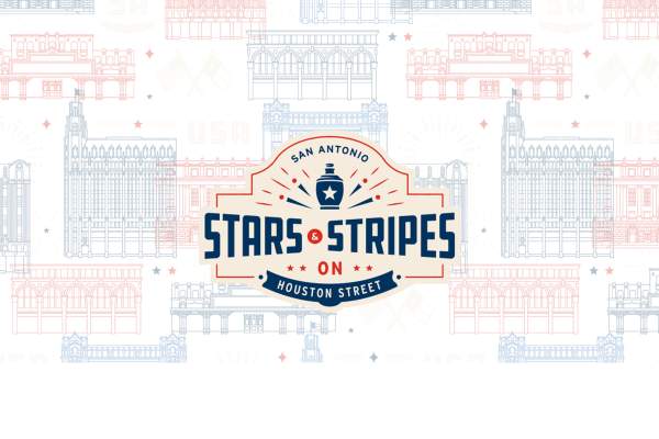 Stars And Stripes on Houston Street