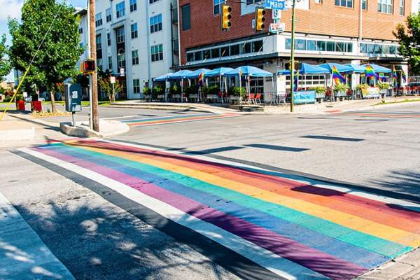 'Gay Strip' downtown now officially 'Pride Cultural Heritage District'