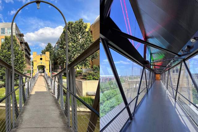 bridges at the San Antonio Museum of Art