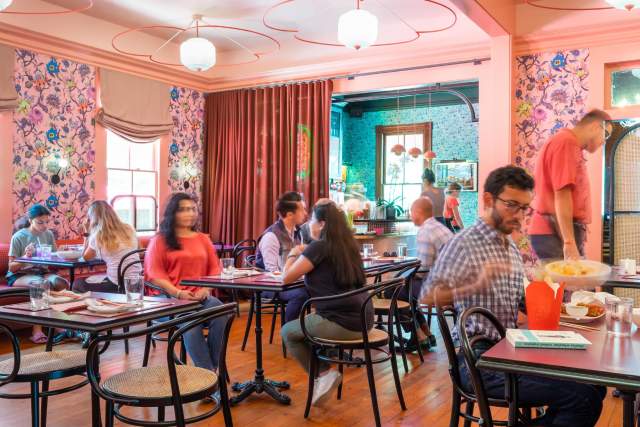 dining room at Best Quality Daughter restaurant