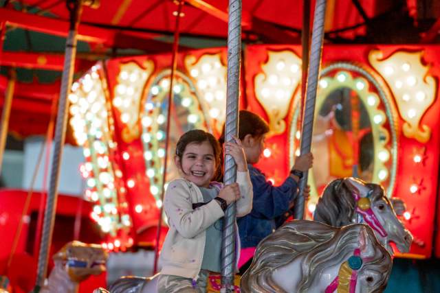 San Antonio Stock Show & Rodeo Fairgrounds & carousel