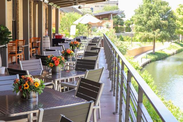 Tre Trattoria Outdoor Balcony