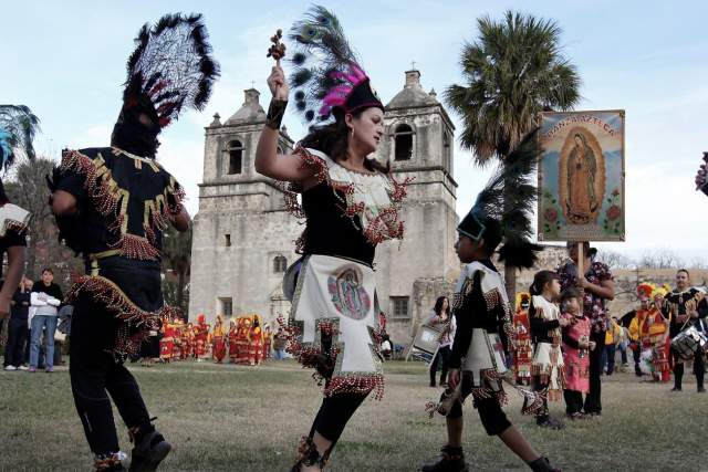 Matachine Group at El Camino de San Antonio Missions
