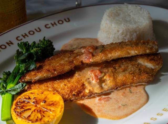 Brasserie Mon Chou Chou Salmon Dish