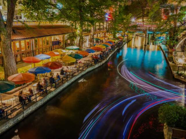 riverwalk night time lapse