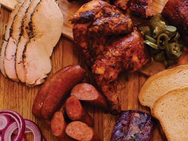 County Line BBQ River Walk Platter