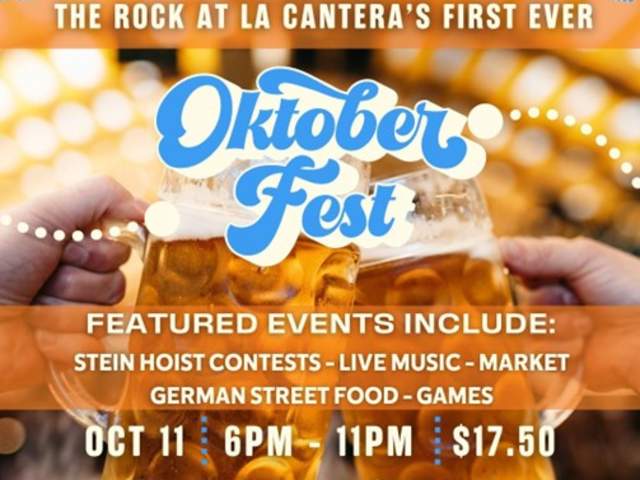 flyer for oktoberfest event