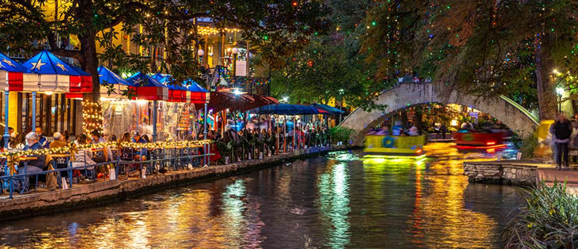 River Walk Holiday Lights