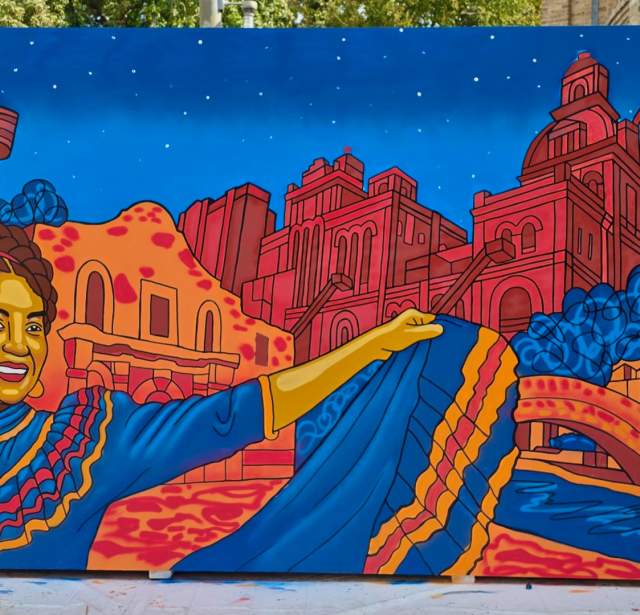 Made in San Antonio: Meet Mural Artist Mike “Comp” Arguello