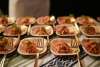 Food spread with gold forks at San Antonio's Provecho