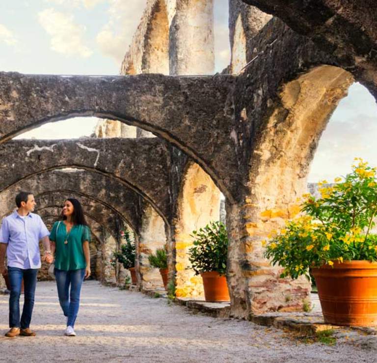 Couple at a Mission
