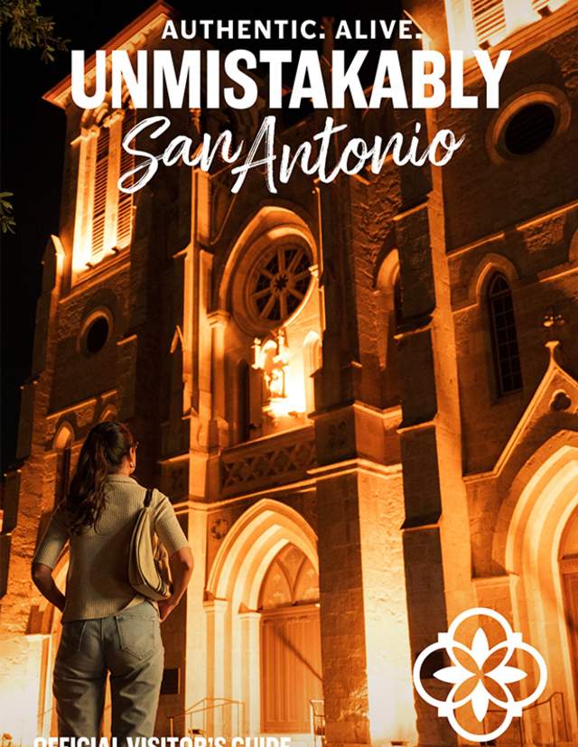 Cover to 2026-2027 San Antonio Visitor's Guide.