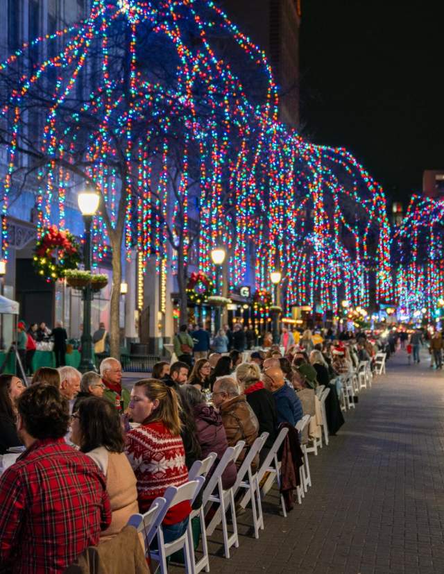 Taste of Holidays on Houston Street