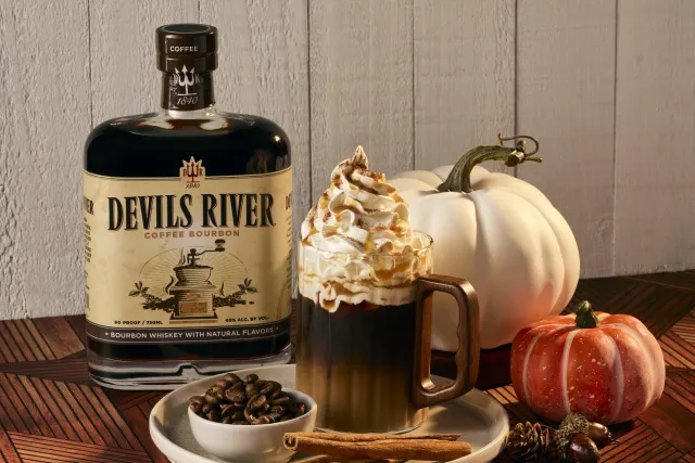 Devil's River Whiskey pumpkin spike bourbon