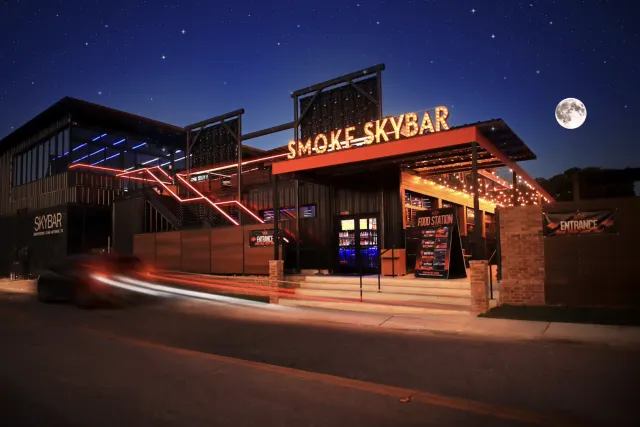 Smoke Skybar Texas  Downtown Front Entrance