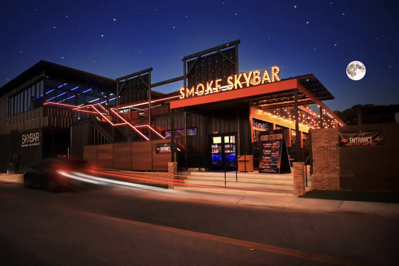 Smoke Skybar Texas  Downtown Front Entrance
