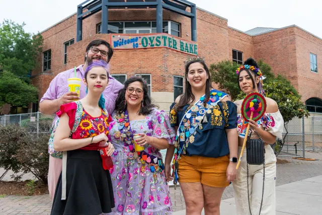 Family at Fiesta Oyster Bake 2024