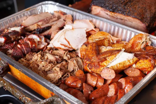 Barbecue Platter from The Big Bib BBQ