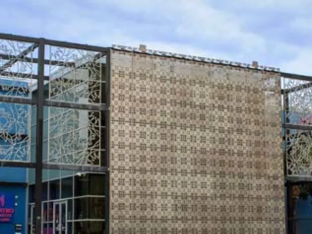 Exterior view of Centro de Artes Museum in San Antonio.