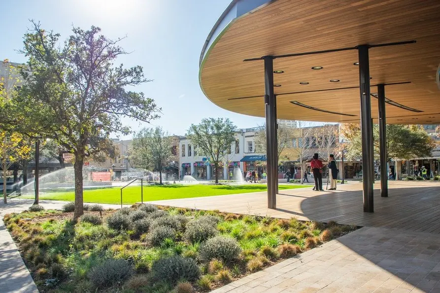 Plaza de Valero outdoor pavilion