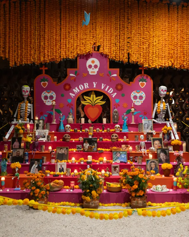 The Pearl Alter/Ofrenda for Day of the Dead