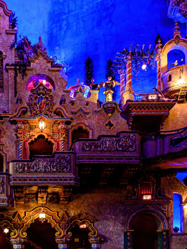 Balcony seating at the Majestic Theatre in San Antonio Texas