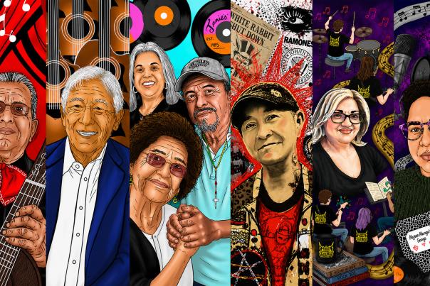 2026 Hispanic Heroes Artists Banner
