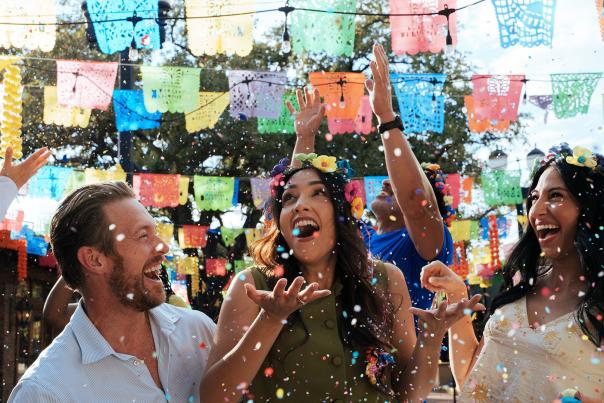fiesta celebrations at historic market square