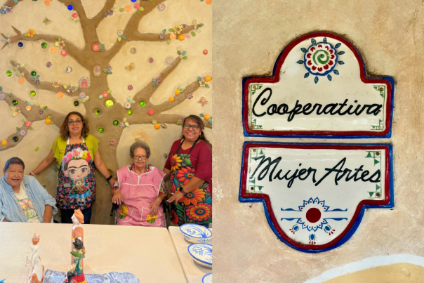 Women of the Mujer Artes Cooperativa in San Antonio