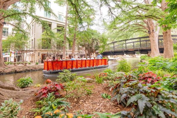 River Barge on the San Antonio River Walk