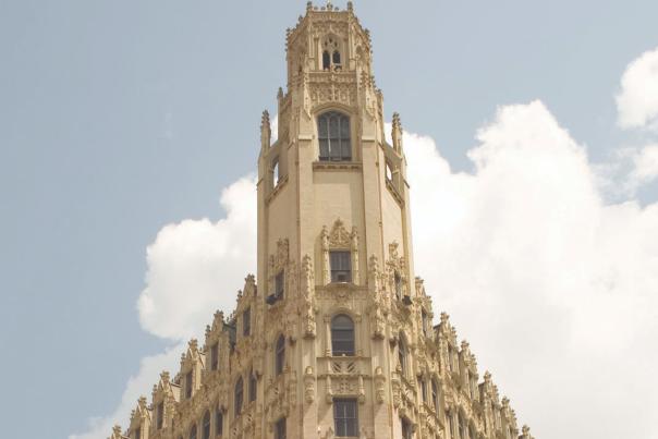 Top of Emily Morgan Hotel