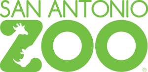 San Antonio Zoo Logo Stacked Green