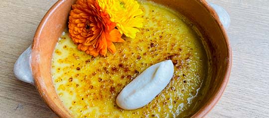 Corn Brulee Fruteria