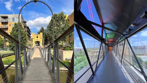 bridges at the San Antonio Museum of Art