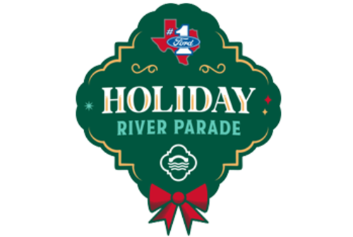 Event logo for Ford Holiday River Parade.