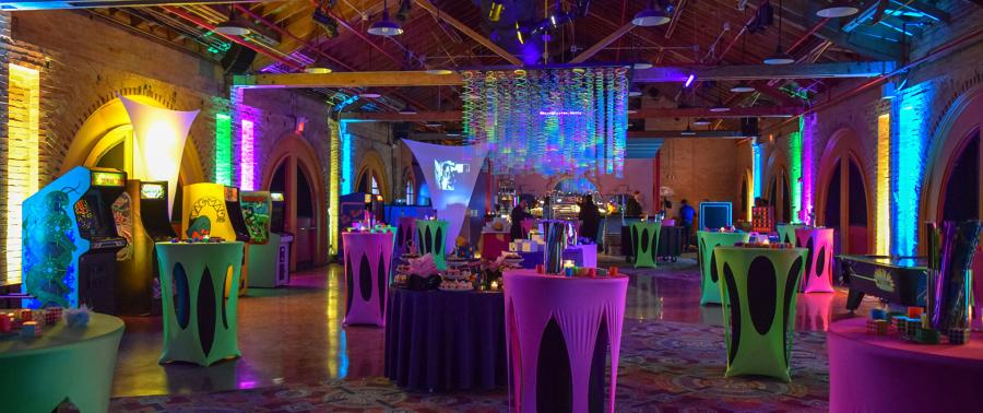 Circa DMC event hosting decorations and setup