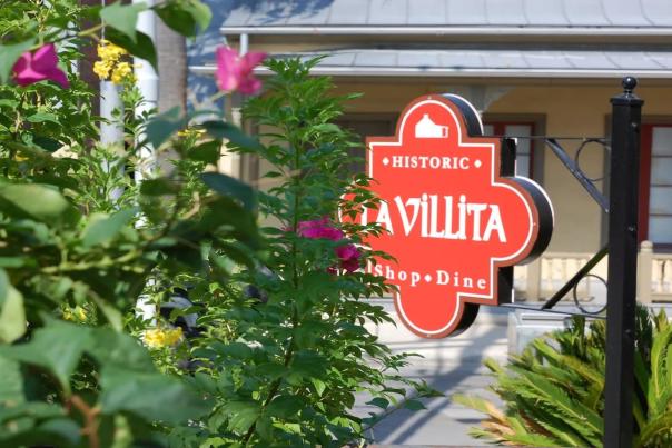 sign of historic la villita arts village