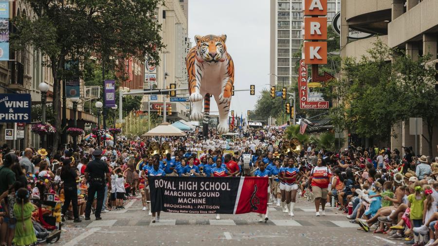 2025 Battle of Flowers parade