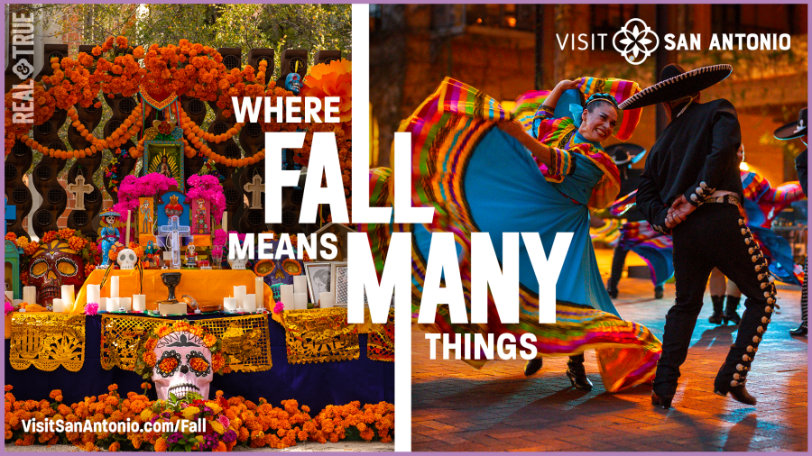 Fall branding for Visit San Antonio