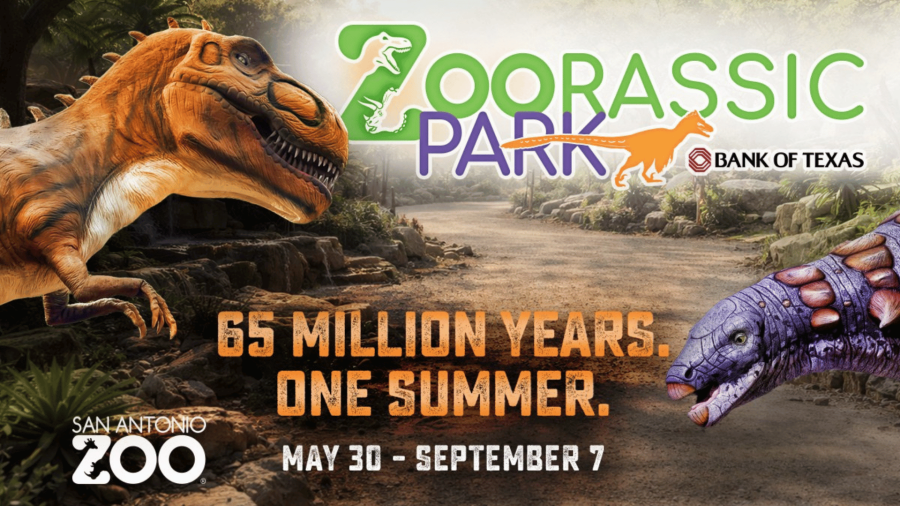 Zoorassic Park Event at San Antonio Zoo event graphic