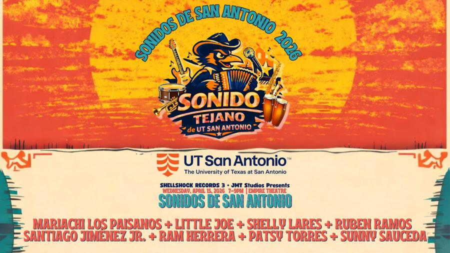Sonidos Tejanos music festival event banner