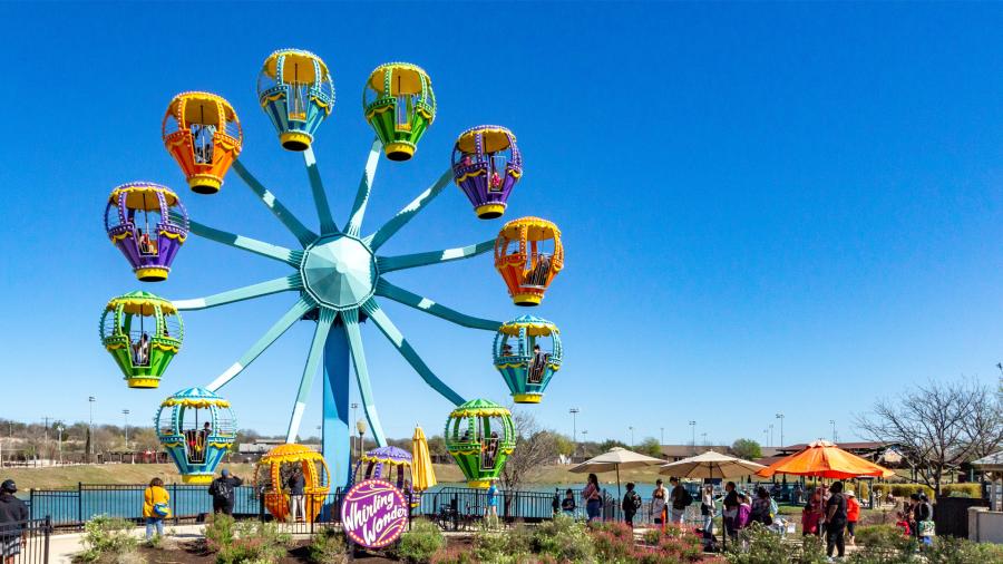 Whirling Wonder Ferris Wheel at Morgan's Wonderland in San Antonio Texas