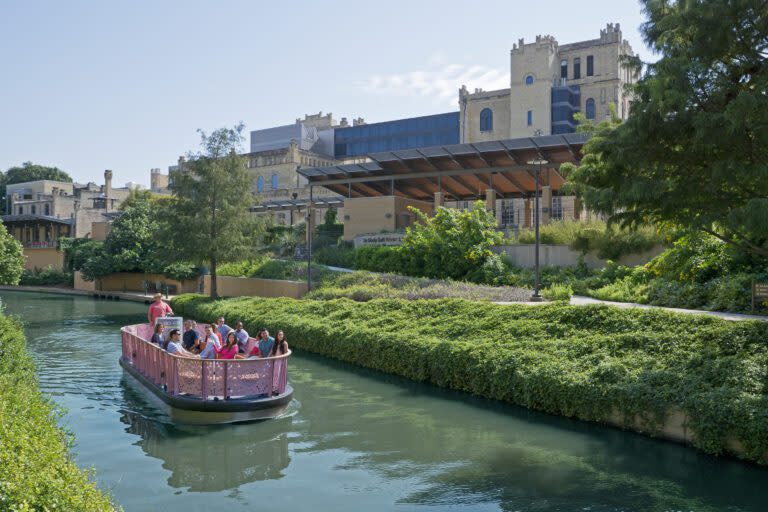 Barge on the River