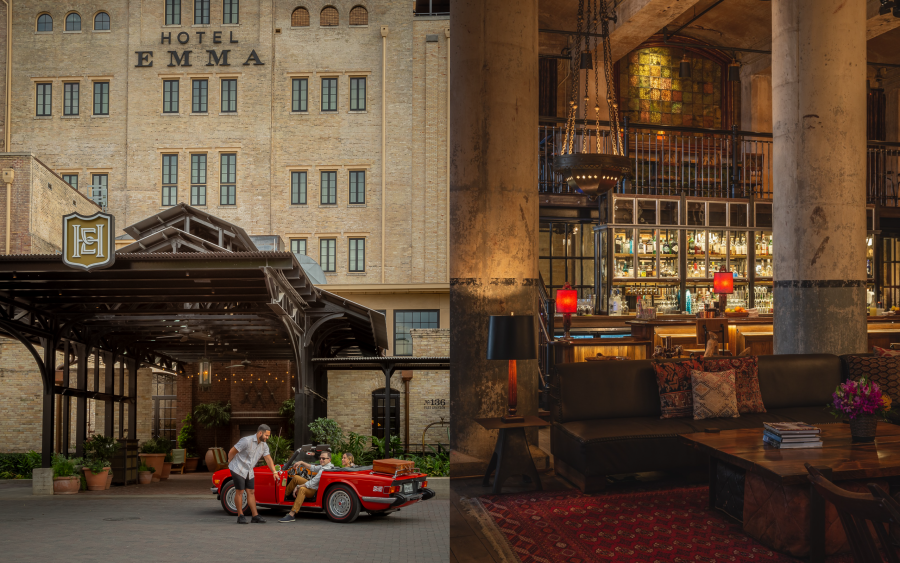 Hotel Emma Driveway & lounge