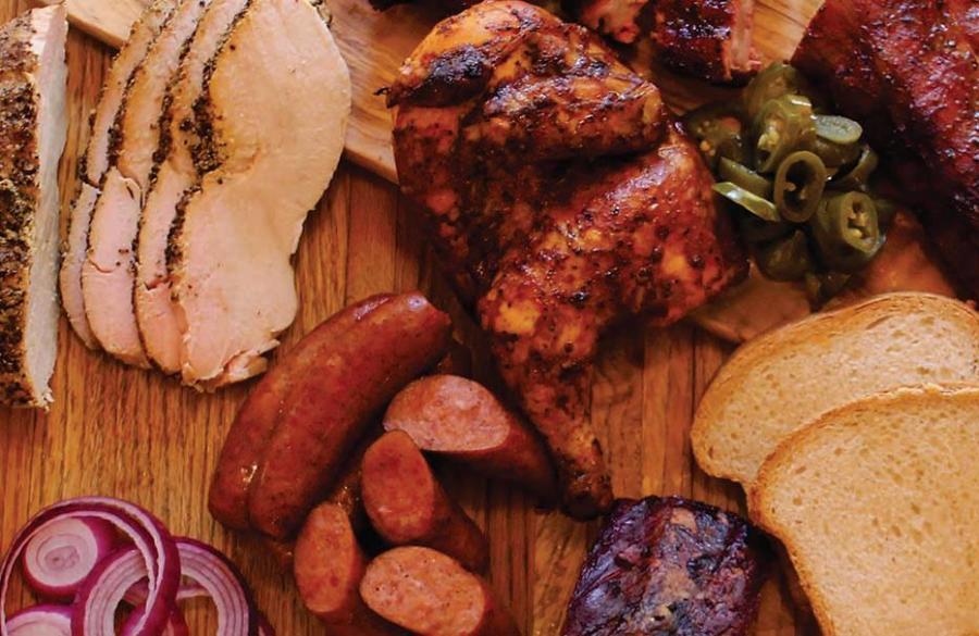 County Line BBQ River Walk Platter