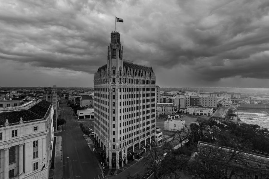 Emily Morgan Hotel Black and White