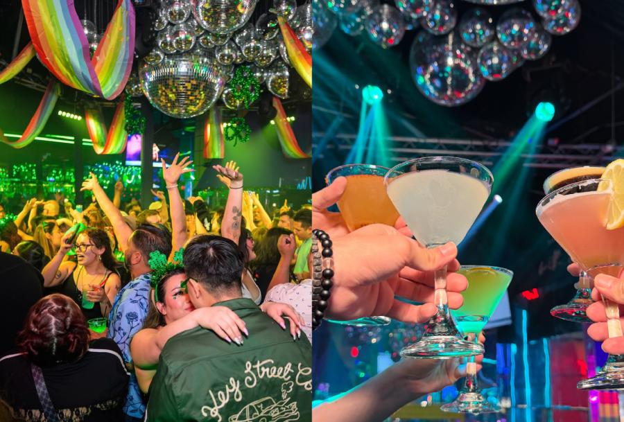 Be Kind & Rewind cocktails and st. patty's event