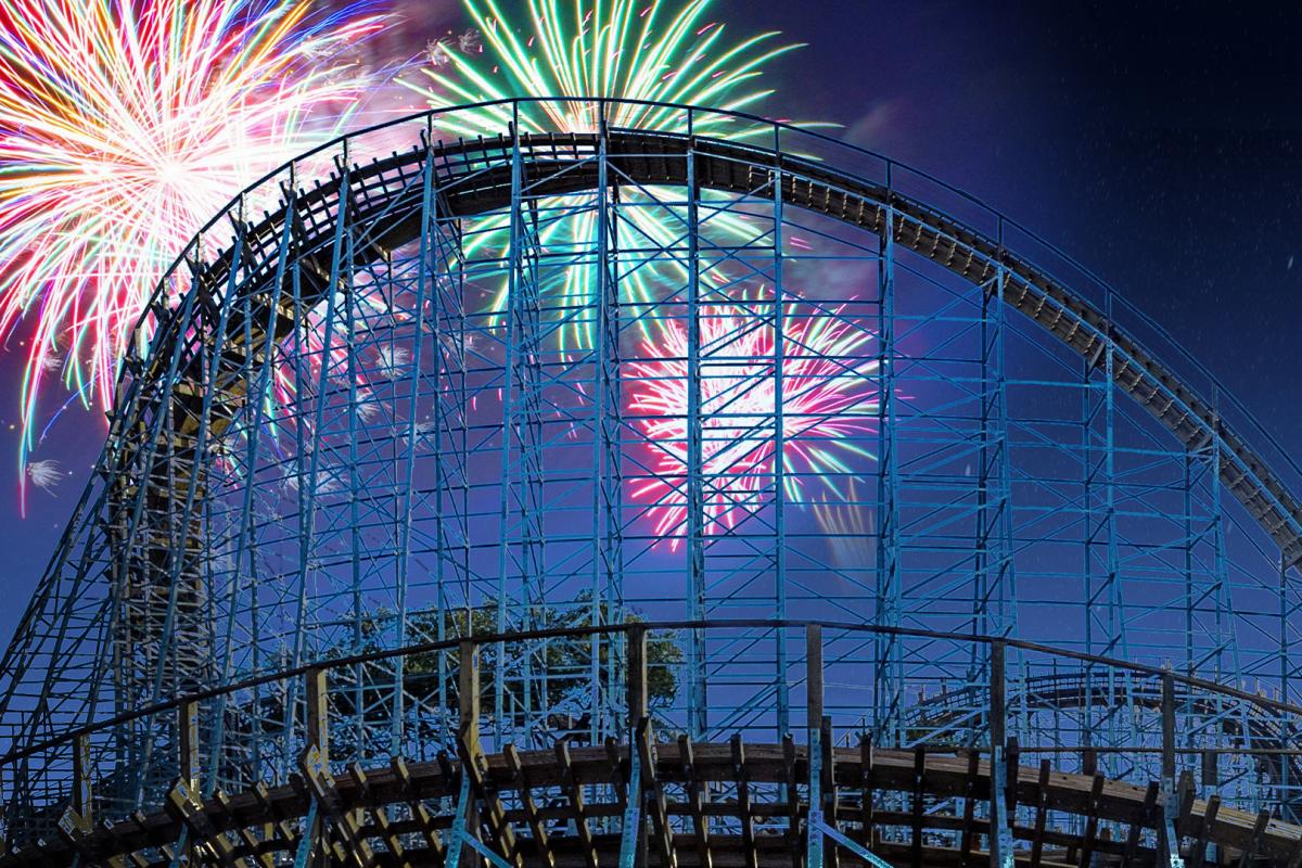 Girl walking into aquarium with dolphin at SeaWorld San Antonio