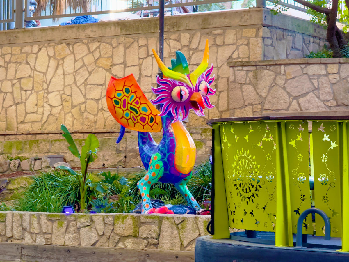 Alebrije at San Antonio River Walk