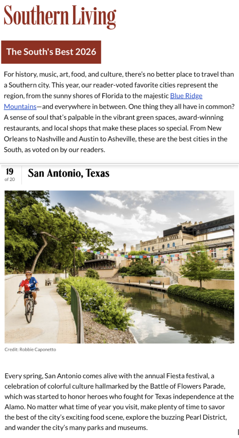 Southern Living San Antonio Article